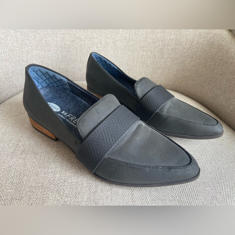 Black Women’s Dr Scholl’s Slip-On Loafers